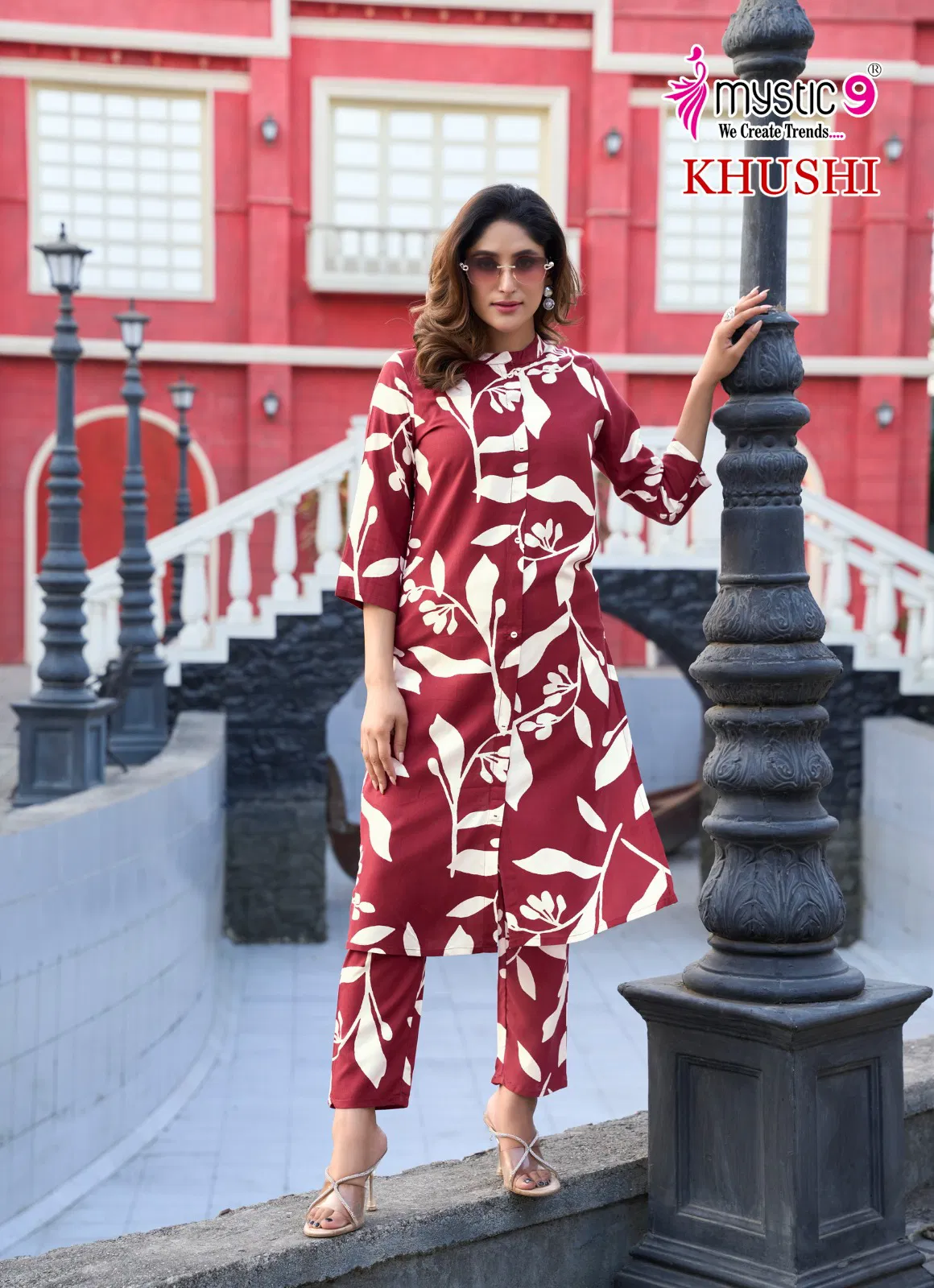 Khushi Vol 1 By Mystic 9 Viscose Kurti With 
Bottom Wholesale Clothing Distributors In India